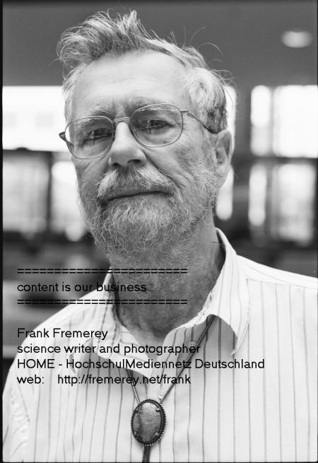 Foto von Edsger W. Dijkstra. Schuf die Grundlagen der strukturierten Programmierung.